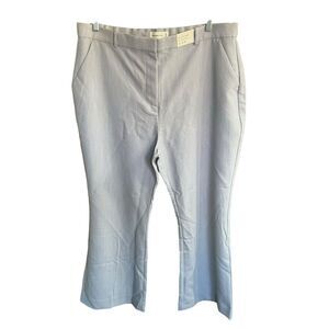 Abercrombie Fitch Pants Women's Ultra High Rise Slim Flare 18 Short Gray